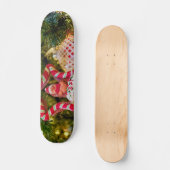 Kerst-kerstversiering voor ontbijtbrood persoonlijk skateboard (Voorkant)