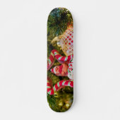 Kerst-kerstversiering voor ontbijtbrood persoonlijk skateboard (Voorkant)