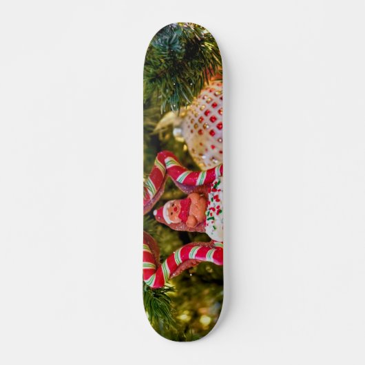Kerst-kerstversiering voor ontbijtbrood persoonlijk skateboard (Voorkant)