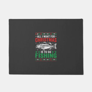 Kerst Kerstvisbaars Lelijk T-shirt Deurmat