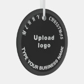 Kerst-kerstzonnegroer Glass Ornament (Voorkant Rechts)