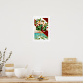 Kerst, kerubs en zeembellen poster (Keuken)