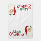 Kerst Keuken Handdoek Vrolijk Kerstman (Verticaal)