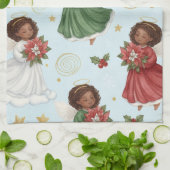 Kerst keukendoek theedoek (Gevouwen)