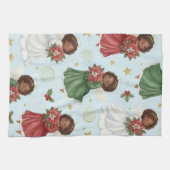 Kerst keukendoek theedoek (Horizontaal)