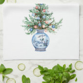 Kerst keukendoek theedoek (Gevouwen)