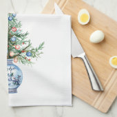 Kerst keukendoek theedoek (Quarter Fold)