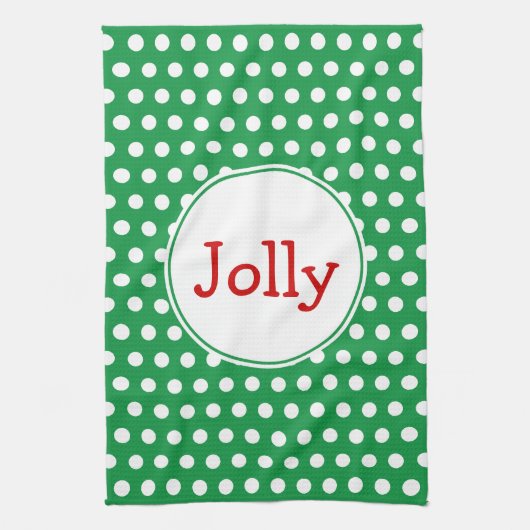 Kerst Keukenhanddoek (Verticaal)