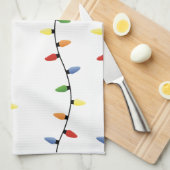 Kerst Keukenhanddoek (Quarter Fold)