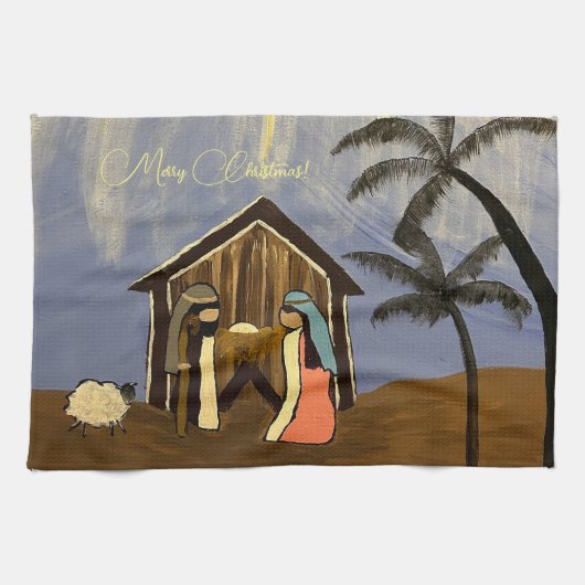 Kerst keukenhanddoeken (Horizontaal)