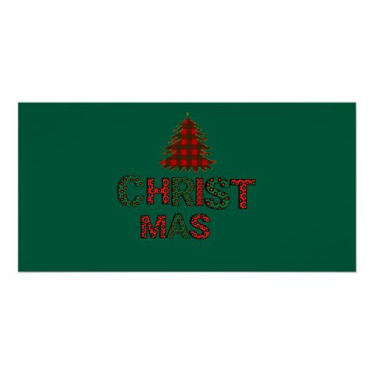Kerst Kids Perfect Poster (Voorkant)