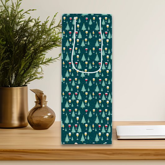 Kerst Kiekvinlievend Wijn Cadeautas