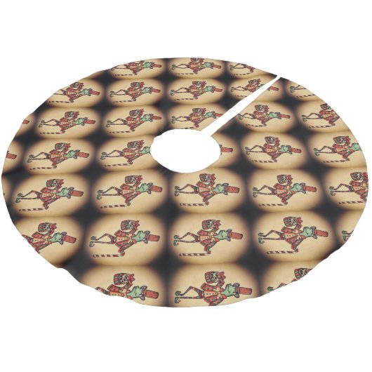 Kerst Kikker Boom Rok Kerstboom Rok (Gekanteld)