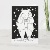 Kerst Kikker Kaart (Voorkant)