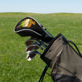 Kerst Kikker Toad Kerstman Rendier Xmas Golfheadcover (Insitu)