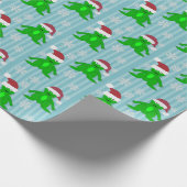 Kerst Kikker Wrapping Papier (Hoek)