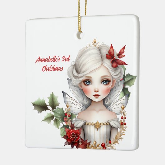 Kerst Kind Fairy Ornament (Links)