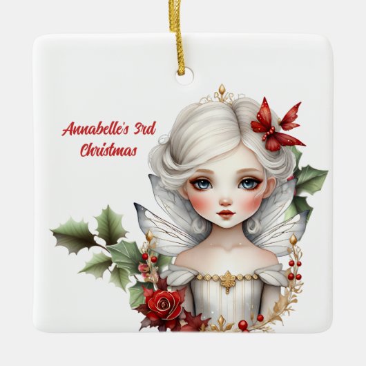 Kerst Kind Fairy Ornament (Voorkant)