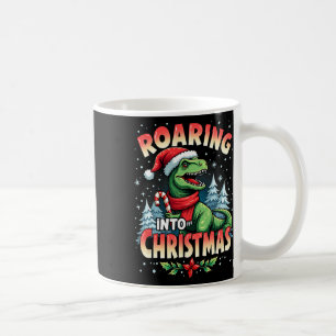 Kerst Kinder meisjes Grappige Dinosaurus X Koffiemok