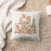 Kerst kinder speelgoed en geschenken baby kussen (Deken)