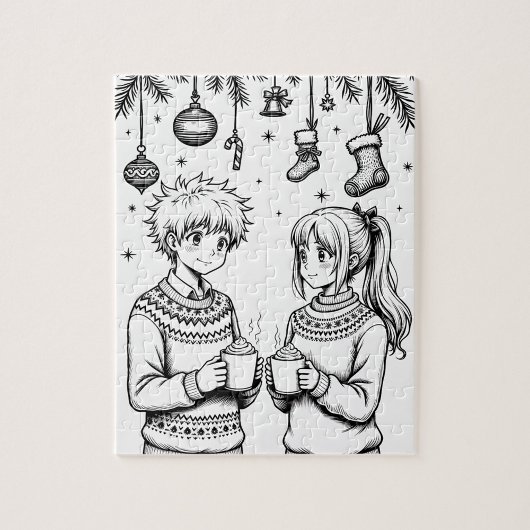 Kerst Kinderen Legpuzzel