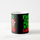 Kerst Kip Caroling Fa Ra Lelijke Kerstmis Koffiemok (Center)