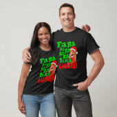 Kerst Kip Caroling Fa Ra Lelijke Kerstmis T-shirt (Unisex)