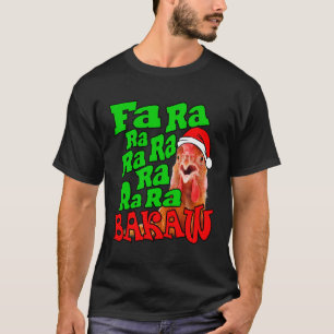 Kerst Kip Caroling Fa Ra Lelijke Kerstmis T-shirt