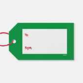 Kerst Kittens in Kousen Cadeaulabel (Achterkant Horizontaal)