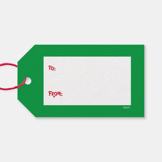 Kerst Kittens in Kousen Cadeaulabel (Achterkant Horizontaal)