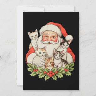 Kerst Kittens Katten Kerstmis Xmas Vakantie Feestdagenkaart