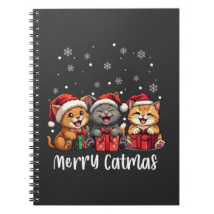 Kerst Kitty Katten Merry Catmas Notitieboek
