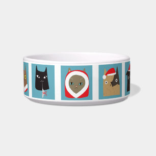 Kerst Kitty Katten Voerbakje