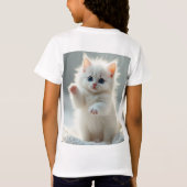 Kerst Kitty T-shirt (Achterkant)