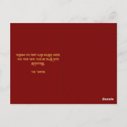 Kerst klaar voor de Kaart (Achterkant)