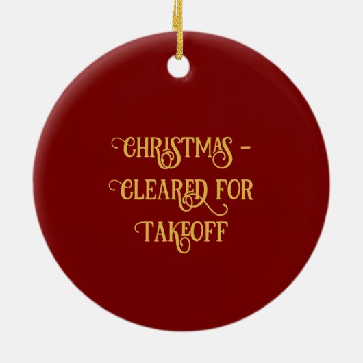 Kerst klaar voor het Ornament (Achterkant)