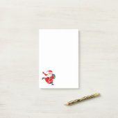 Kerst Kladblok Santa met Cadeaus Post-it® Notes (Op bureau)