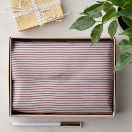 Kerst klassiek rood/Gebroken wit gestreept Tissuepapier