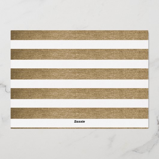 Kerst Kleding Feestelijke Kerst Kleding Folie Feestdagenkaart (Achterkant)