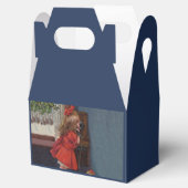 Kerst Klein Meisje Telefoon Antiek Bedankdoosjes (Geopend)