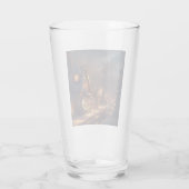 Kerst Kleine Stad 2 Glas (Achterkant)