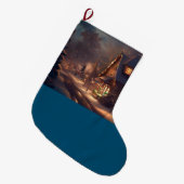 Kerst Kleine Stad 2 Grote Kerstsok (Voorkant (Hangend))