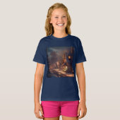 Kerst Kleine Stad 2 T-shirt (Voorkant volledig)