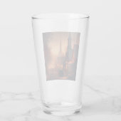Kerst Kleine Stad 4 Glas (Achterkant)