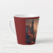 Kerst Kleine Stad 4 Latte Mok (Linkerhoek)