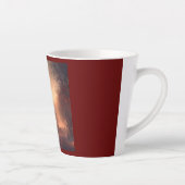Kerst Kleine Stad 4 Latte Mok (Rechts)