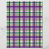 Kerst Kleuren Plakken Blank (Achterkant)