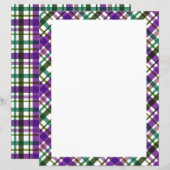 Kerst Kleuren Plakken Blank (Voorkant / Achterkant)