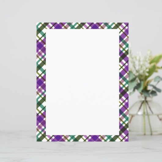 Kerst Kleuren Plakken Blank (Staand voorkant)