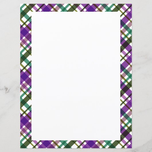 Kerst Kleuren Plakken Blank (Voorkant)